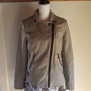 Guess faux leather moto jacket